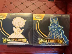 Pokemon TCG Mega Evolution Set of 2 Elite Trainer Box Factory Sealed etb - Image 1