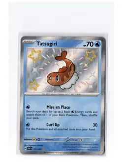 2024 Pokemon Company Tatsugiri SV: Paldean Fates Shiny Rare #127/091 - Image 1