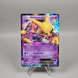 Alakazam EX 25/124 XY Fates Collide Holo Pokemon TCG Card - Near Mint - Image 1