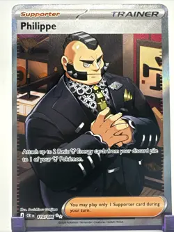 TCG Pokemon Philippe 110/086 ME04: Chaos Rising Ultra Rare NM - Image 1