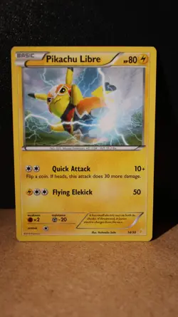 The Pokemon Company Pokemon TCG Pikachu Libre 14/30 XY Lightly Played - Image 1