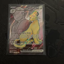 Pokemon TCG Team Rockets Persian EX Full Art 219/182 Destined Rivals Ultra Rare - Image 2