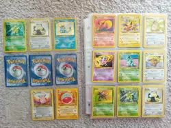 WOTC Pokemon Part Complete Sets - Jungle, Fossil & Team Rocket HP-LP INC Holos - Image 3