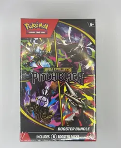Pokemon TCG: Mega Evolution-Pitch Black Booster Bundle 6 Packs IN HAND FAST SHIP - Image 1