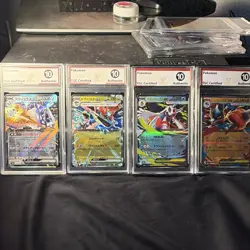 Pokemon TCG Graded 10 Japanese 4-Card Lot Paldea Evolved Baxcalibur ex + - Image 1