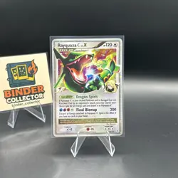 Pokemon TCG Rayquaza C LV.X Holo Card 146/147 Supreme Victors 2009 - Image 1