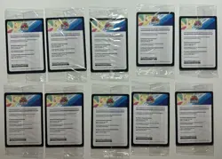 Lot Of 10 Pikachu Promo 2024 World Championships SVP 190 Pokemon Worlds SEALED - Image 2