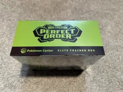 Pokemon TCG Perfect Order Pokemon Center Exclusive ETB Factory Sealed - Image 2