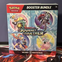 Pokemon TCG: Scarlet & Violet-Journey Together Booster Bundle (6 Packs) SEALED - Image 1