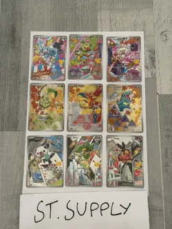 Pokemon First Partner Illustration Collection Series 2 Set of 9 MINT - Image 1