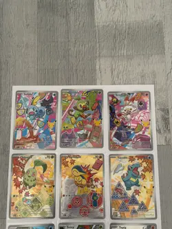 Pokemon First Partner Illustration Collection Series 2 Set of 9 MINT - Image 2