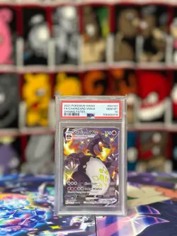 Pokemon TCG Charizard vMAX #SV107 Shining Fates PSA 10 - Image 1