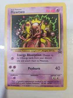 Pokemon - Mewtwo 14 - Black Star Promo Lp - Image 1