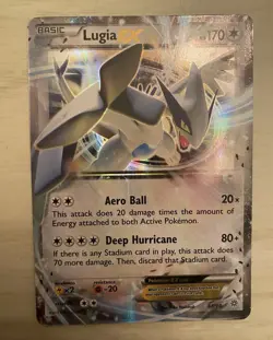 Lugia EX 68/98 XY Ancient Origins Holo Ultra Rare English 170 HP Basic - Image 1