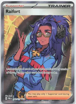 Raifort 142/131 Holo Ultra Rare Prismatic Evolutions Pokemon Near Mint - Image 1