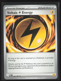 Voltaic Energy 084/084 Non-Holo Deck Exclusive Rare Pitch Black Pokemon NM - Image 1