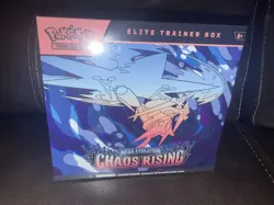Pokemon Chaos Rising Elite Trainer Box Factory Sealed ETB J - Image 1