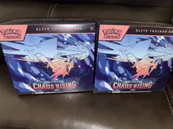 Pokemon Chaos Rising Elite Trainer Box Factory Sealed ETB J - Image 2