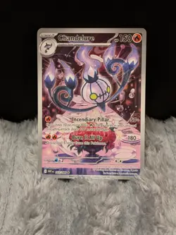 Pokemon TCG Chandelure IR 103/086 Sv: White Flare (WHT) - Image 1