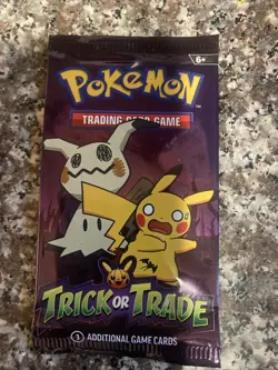Pokemon 2023 Halloween Trick Or Trade 3 Card Booster Pack Brand New - Image 1