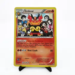 🔥 Pokemon TCG Emboar 27/113 Legendary Treasures Holo Rare Fire Type 🔥 - Image 1