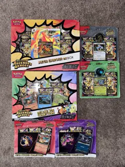 Pokemon Mega Evolution Ascended Heroes First Partners Deluxe Pin Collection Case - Image 1