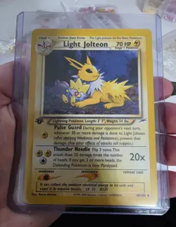 LIGHT JOLTEON - 48/105 - Neo Destiny - Uncommon - Pokemon Card - Image 1