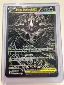 Pokemon Mega Darkrai ex 116/084 Me05: Pitch Black SIR Super Clean!!! - Image 1