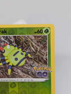 Spinarak (Ditto Stamped) 006/078 Common Pokemon GO Pokemon Reverse Holo LP - Image 5