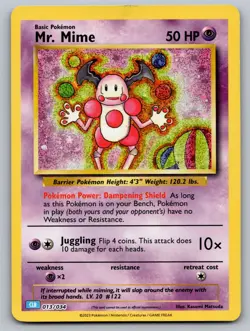 Mr. Mime 013/034 Holo Classic Collection Trading Card Game Classic Pokemon NM - Image 1
