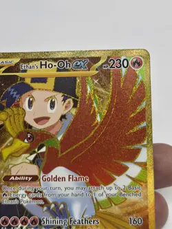 The Pokemon Company Ethan's Ho-Oh ex 239/182 Hyper Rare Full Art Holo ENG - Image 4