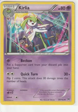 Kirlia 69/162 BREAKthrough Pokemon Near Mint - Image 1