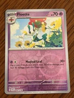 Floette 092/198 SV01: Scarlet & Violet Base Set Reverse Holo - Pokemon Card - Image 1