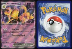 Alakazam ex 050 Holo Promo Scarlet & Violet Promo Pokemon NM - Image 3