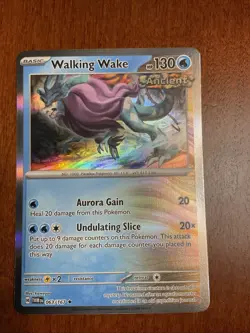 Walking Wake 063/167 Twilight Masquerade Holo Rare Pokemon TCG Card - Image 1