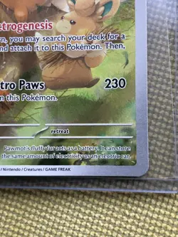 Pokemon TCG Pawmot Scarlet & Violet Base Set 209/198 Holo Illustration Rare - Image 5
