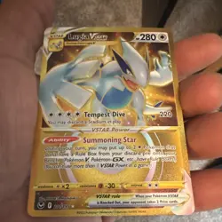 Lugia VSTAR 211/195 Secret Rare Holo Full Art Silver Tempest English - Image 2