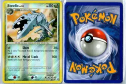 Steelix Diamond & Pearl 38/130 Rare Reverse Holo Heavily Played - Pokemon Card - Image 3