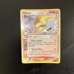 Flareon 5/113 Holo Rare Delta Species Pokemon - Image 2