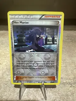 Hex Maniac 75/98 Uncommon Ancient Origins Pokemon Reverse Holo Near Mint - Image 1