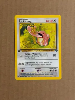 Lickitung 38/64 Jungle Pokemon 1st Edition LP Mitsuhiro Arita - Image 1