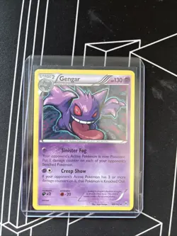 Gengar 60/162 BREAKthrough Non-holo 2015 Pokemon Mod Played Deck Exclusive - Image 1
