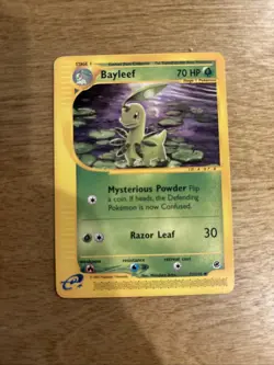 Pokemon TCG 2002 Bayleef 71/165 Expedition Base Set - Image 1