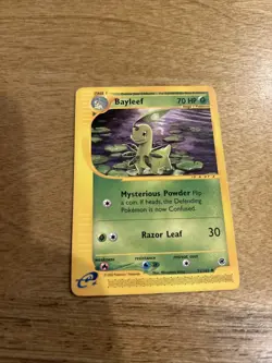 Pokemon TCG 2002 Bayleef 71/165 Expedition Base Set - Image 3