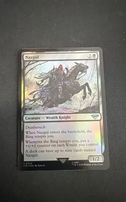 MTG FOIL Nazgul (0334): the Lord of the Rings: Tales of Middle Earth - Image 1