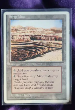 Strip Mine 4th Edition (1995) Regular MTG - Image 1