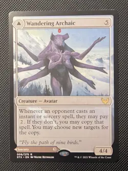 Wandering Archaic Strixhaven: School of Mages Regular - Image 1