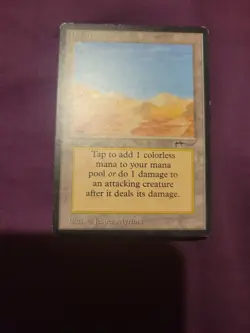 Desert Arabian Nights Magic The Gathering Card MTG Vintage Rare Land Old School - Image 1