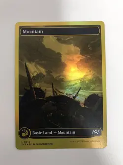 Mountain 0510 First Place Foil Borderless MTG Magic Gathering Card NM Mint DFT - Image 1