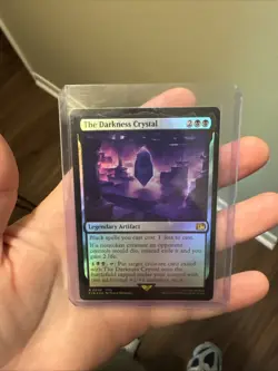 The Darkness Crystal Final Fantasy Foil Magic the Gathering NM - Image 1